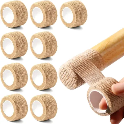 Obrázek produktu pro Samolepicí podložky pod nábytek, barva béžová, protiskluzové, 9 rolí pro 45 nohou židlí, ochrana proti poškrábání