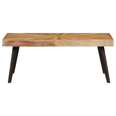 Immagine prodotto di Tavolino in legno massiccio di mango 90x55x36 cm