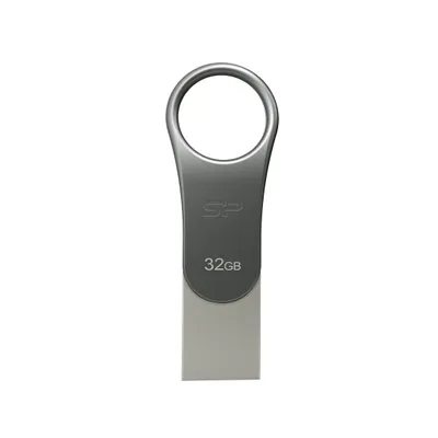 Image de Silicon Power USB-Stick 32GB USB3.0 C80 Silver Type C-Ready