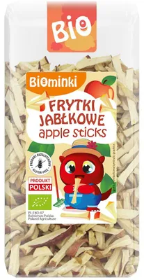FRYTKI JABŁKOWE BEZGLUTENOWE BIO 50 g - BIOMINKI