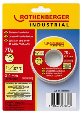 Immagine prodotto di ROTHENBERGER saldatura standard senza piombo 70g