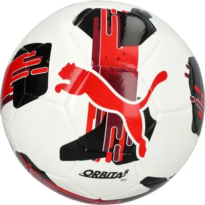 Produktbild von Puma - "Orbita 6" Fußball PP3985 (4) (Weiß/Schwarz/Rot)