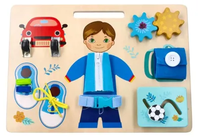 Obrázek produktu pro Montesori vzdělávací závěsná, naučná tabule - Adámek, Adam Toys