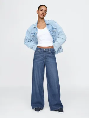 Produktbild von GAP Baggy Mid Rise UltraSoft Jeans 29LONG