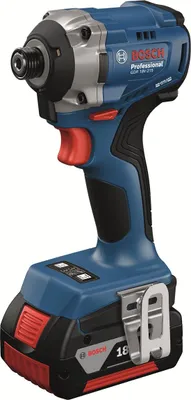 Productafbeelding van Accuboormachine met slagfunctie GDR 18V-215, 2 x accu GBA 18V 4.0Ah, L-BOXX 136
