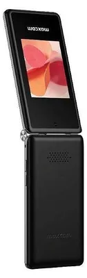 Produktbild von MaxCom Comfort MM835, Klapphandy, Dual-SIM, 8,89 cm (3.5"), 0,3 MP, 1400 mAh, Schwarz