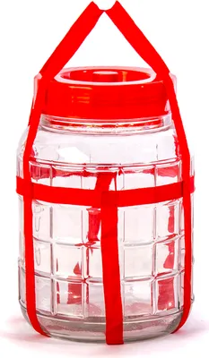 Produktbild von Einmachglas 8 L Glas Vorratsglas Einweckglas Gurkenglas mit Tragegurt GRANDE POT