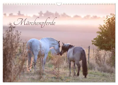 Produktbild von Märchenpferde (Wandkalender 2027 DIN A3 quer), CALVENDO Monatskalender