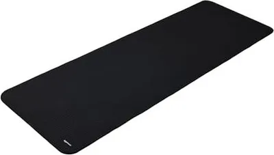 Produktbild von Basics Yogamatte, rutschfest, extra dick, Pilates-Gymnastikmatte, 183 x 61 x 1 cm, Schwarz