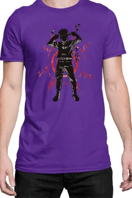 Produktbild von Herren T-Shirt Naruto Naruto 05, Man L / Lila