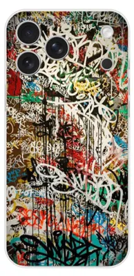 Image de 1001Coques - Coque silicone compatible avec Apple iPhone 17 Pro Max - Motif graffiti 1 - Design original imprimé en France