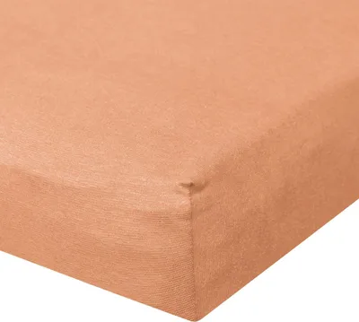 Produktbild von Bettwaren-Shop Jersey Spannbetttuch Ultra-Stretch 140x200 - 160x220 cm lachs