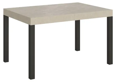 Immagine prodotto di Tavolo Allungabile 140-244x90x77 cm Everyday Cashmere Gambe Antracite