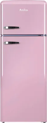 Produktbild von Amica Kühl-/Gefrierkombination KGC 15636 P, 208 l, ST, 40 dB, 2,5 kg/24h, , Farbe Rosa