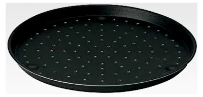 Produktbild von Pizzablech aus Aluminium, gelocht, 28 cm