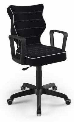 Obrázok produktu pre Detská Rastúca Stolička, Ergonomická Kancelárska Stolička Pre Osoby S Výškou 146-176 Cm, Model Schwarz Jasmine 01