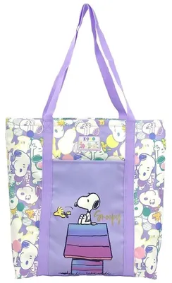 Productafbeelding van Snoopy stoffen tas, boodschappentas, draagtas, tas, 35x41 cm