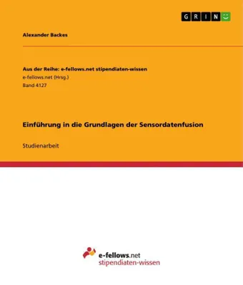 Produktbild von Einführung in die Grundlagen der Sensordatenfusion