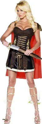 Produktbild von Römische Gladiatorin Kostüm Größe: L