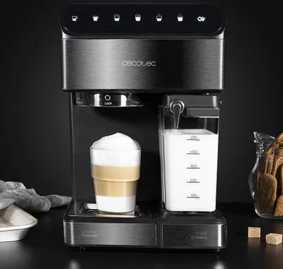 Produktbild von Cecotec Halbautomatische Kaffeemaschinen Power Instant-ccino 20 Touch Serie Nera