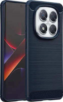 Produktbild von imoshion Brushed Back Cover Xiaomi Poco X7 - Dunkelblau