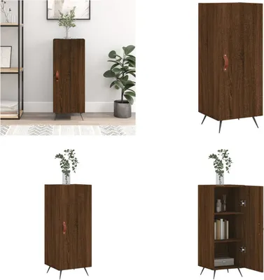 Obrázok produktu pre vidaXL Príborník hnedý dubový vzhľad 34,5x34x90 cm materiál na báze dreva - Príborník - Príborníky - Skriňa