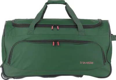 Immagine prodotto di travelite borsa da viaggio carrello Basics Fresh Wheeled Duffle dunkelgrün verde scuro