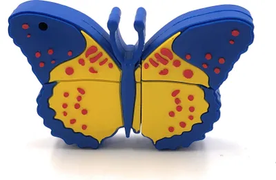 Produktbild von Onwomania Blauer Schmetterling Niedliches Tier Funny USB Stick 32 GB USB 3.0