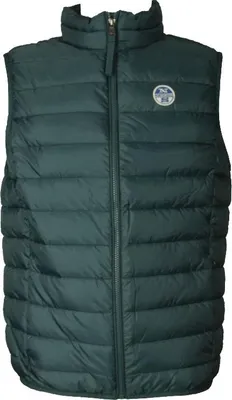 Immagine prodotto di Piumino smanicato uomo NORTH SAILS giubbotto senza maniche con zip e tasche articolo 603131 SKYE VEST, IT XL - EU L - USA M, Poliestere 100%