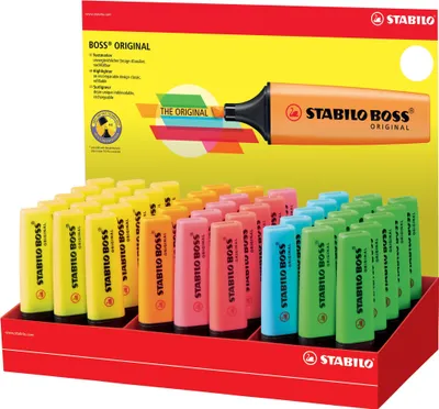 Produktbild von STABILO 70/45-1, Rot, Gelb, Karton, Kunststoff, 283 mm, 148 mm, 250 mm