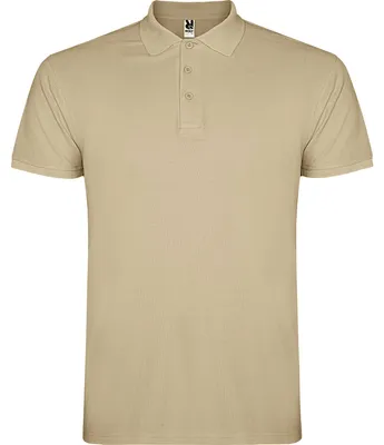 Produktbild von Roly - "Star" Poloshirt für Herren LT5493 (S) (Sand)