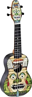 Immagine prodotto di Ortega Guitars Keiki, Ukulele acustico, Ukulele classico, Soprano, Nero, Multicolore, Damaron, ABS (acrilonitrile-butadiene-stirene)