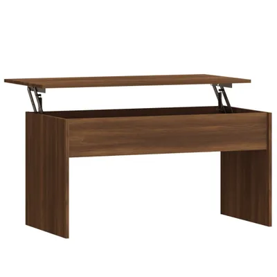 Produktbild von vidaXL Couchtisch Braun Eichen-Optik 102x50,5x52,5 cm Holzwerkstoff
