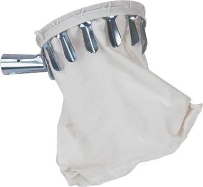 Image de Cueilleur de fruits Cueilleur de pommes en métal galvanisé avec sac en tissu