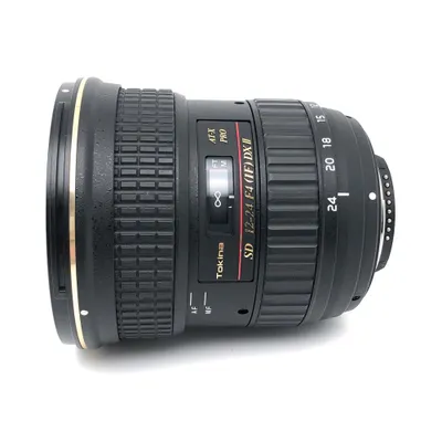 Produktbild von Tokina AT-X 124 PRO DX II Nikon, 13/11, 12 - 24 mm, 1:8, Nikon, Schwarz, 8,4 cm