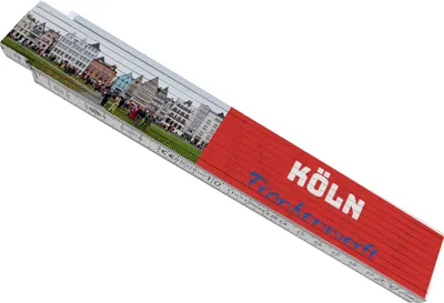 Produktbild von streetline Köln Frankenwerft Meterstab aus Holz