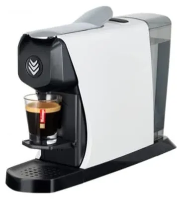 Kaffeevollautomat 1250 W Weiß mit Milchaufschäumer