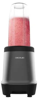 Image de Cecotec Blender individuel NutriBlender Fusion. 1000 W, 6 lames avec revêtement en titane noir et préparation de smoothies