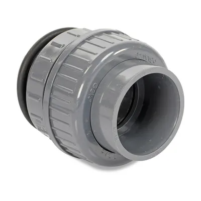 Produktbild von d 50 PVC Klebemuffe - 2" Verschraubungen + O-Ring