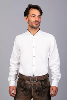 Produktbild von Edelnice Trachtenhemd Simon blau 3XL