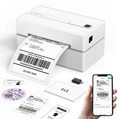 Produktbild von Thermodrucker Etikettendrucker Labeldrucker - Bluetooth - USB - 180 mm/s - 3,81 bis 10,67 cm