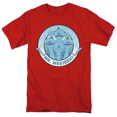 Immagine prodotto di Maglietta Rick and Morty, unisex, per uomo/donna, modello TV37477 (taglia 3XL), colore rosso