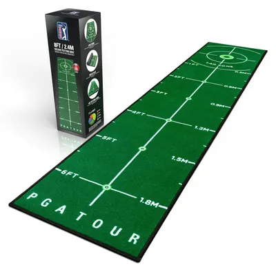 Productafbeelding van Golfmat - 240 x 50 cm - Met trainingsrichtlijnen en Stimpmeter