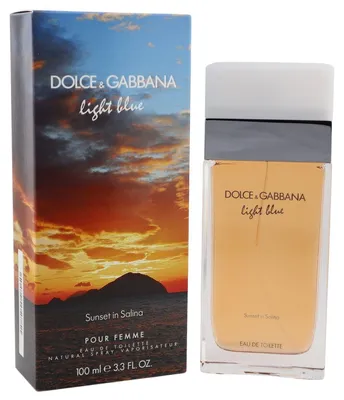 Obrázek produktu pro Dolce & Gabbana D&G Light Blue Sunset in Salina Pour Femme Toaletní voda ve spreji 100 ml