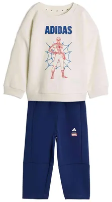 Produktbild von adidas Unisex Baby MARVEL SPIDER-MAN JOGGER, off white/dark blue, 12-18 Months