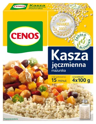 Immagine prodotto di Semole d'orzo Cenos Mazurian 400 G (4 X 100 G)