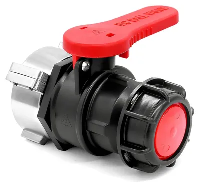 Image de Adaptateur IBC avec clapet anti-retour pour réservoirs de récupération d'eau de pluie