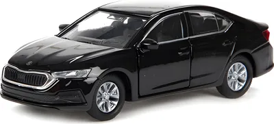 Produktbild von SKODA Octavia IV Modellauto 12cm aus Metall Modell Auto Spielzeugauto Spielzeug Kinder Geschenk 99 (Schwarz)