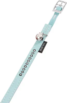 Produktbild von Flamingo Monte Carlo Katzenhalsband Blau 30cm x 11mm Blau 30cm x 11mm