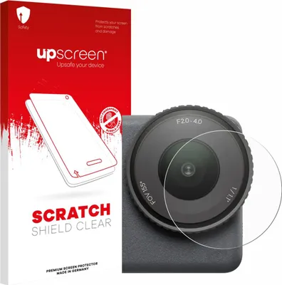 Produktbild von upscreen Schutzfolie für DJI Osmo Action 6 (Linse) Displayschutz Displayschutzfolie Folie Klar Transparent